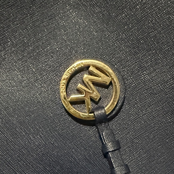 Michael Kors Dark Blue Tote Bag - Picture 4 of 10